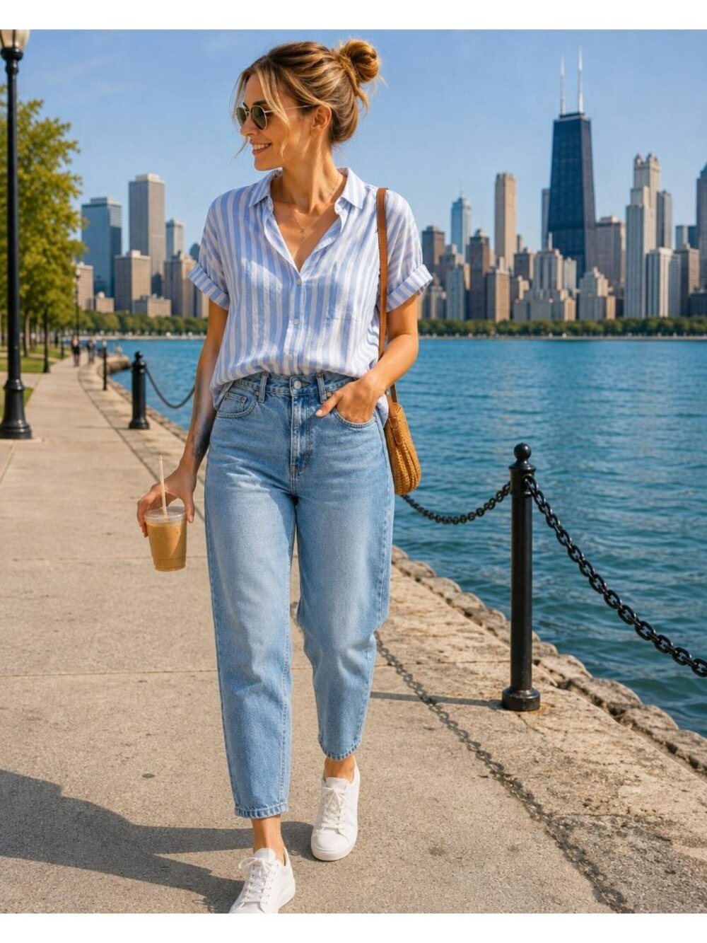 Madewell The Slouchy Boyjean Jeans Women’s 28P Petite Blue